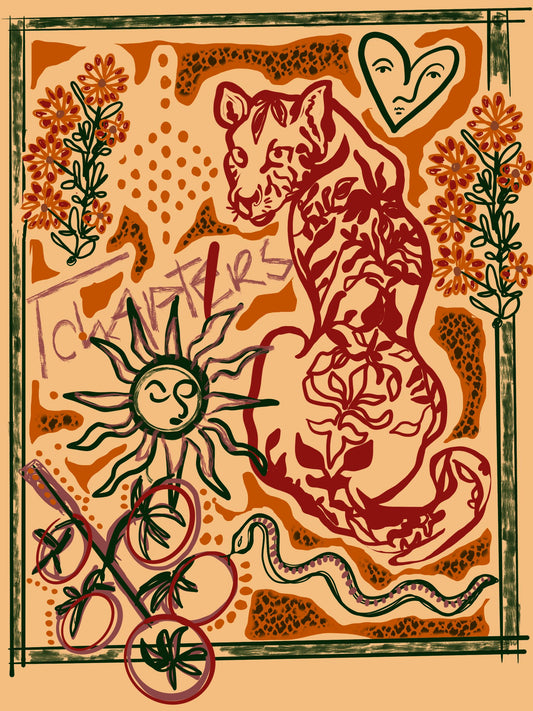 Tigra Botanica Scarf